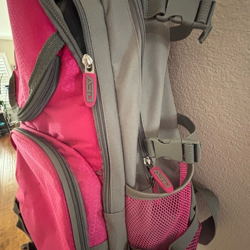 Pink and Gray Backpack - Picture 3 of 15